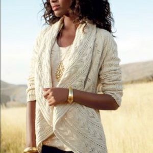 CAbi circle sweater - oatmeal color